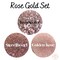 Glitter Rose Gold Set by Glitter Heart Co.&#x2122;